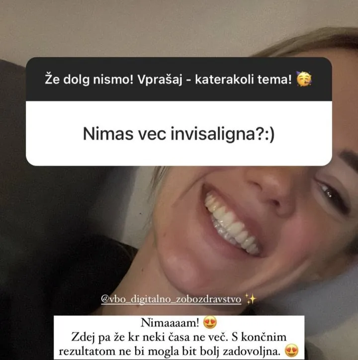 Instagram zgodba — Patricia Pangersic