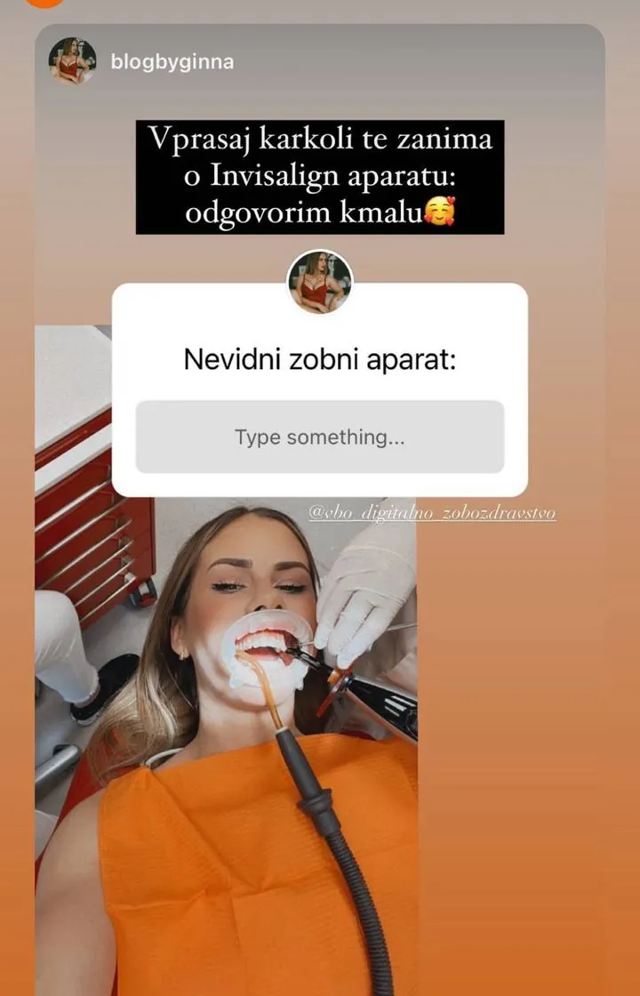 Instagram zgodba pacienta VBO