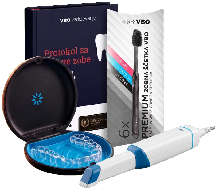 Komplet Vivera, ščetke VBO, Protokol in 3D sken